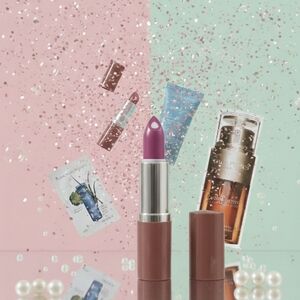 🎉 Luxurious Pink Lipstick With Skin Care Produts - SPECIAL OFFER! 🎁